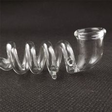 Spiral Sit Down Glass Pipe spiral