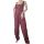 Sirius Funky Striped Cotton Dungarees - Large