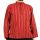 Striped Red Grandad Shirt - Large
