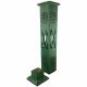 Weathered Wood Coloured Magrathea Incense Towers - Green