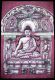 Buddha Bhumisparsa Batik Small - Purple