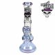 Dr Death by Chongz 'Purple Rainmaker' 27cm Glass Percolator Bong