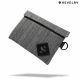 Revelry The Mini Confidant Odour Absorbing Water Resistant Pouch - Striped Dark Grey