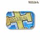 Rizla 'Blue & Gold' Metal Rolling Tray - Small