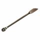 Snuff Spoon & Chopper - Nickel