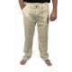 Lightweight Cotton Trousers - Cream Large