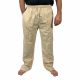 Midweight Cotton Trousers - Cream Large