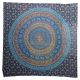 Peacock Mandala Bedspreads - Blue