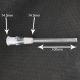 Glass Downtube 14.5mm (Stem Only) - 14.5mm x 14.5mm x 100mm