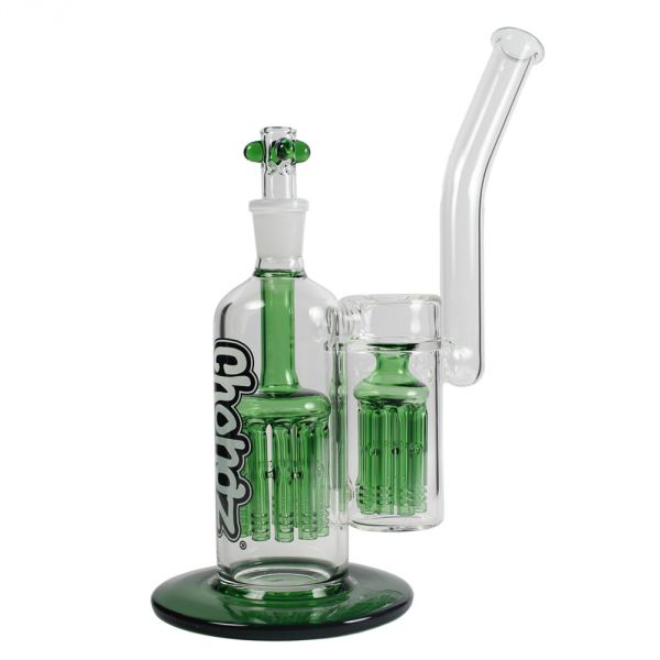 Buy Chongz Wizards Sleeve Double Percolator Glass Bong Percolator