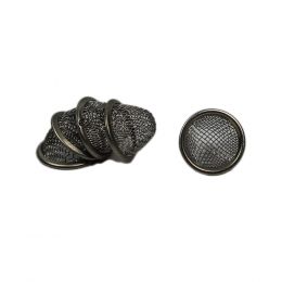 100Pcs 20mm Stainless Steel Pipe Screen Filter Percolator Cigarettes