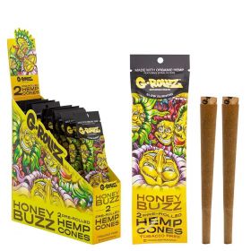 G-Rollz Hemp Blunt Cones 2 Pack - Honey Buzz
