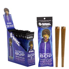 G-Rollz Hemp Blunt Cones 2 Pack - Blueberry Pop