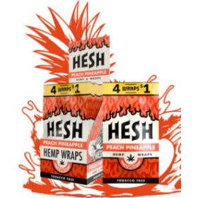 Hesh Wraps -Peach Pineapple