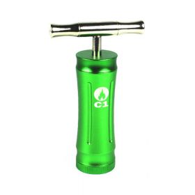 Cheeky One Alloy Pollen Press - Green