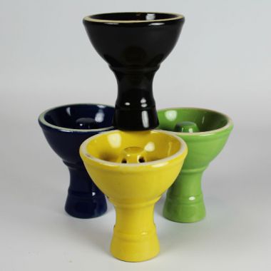Coloured Ceramic Shisha Bowl