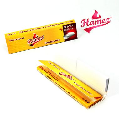 Flamez Extra Fine 2in1 Papers & Tips 