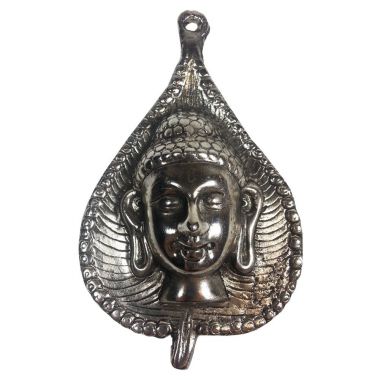 Buddha Metal Leaf Wall Plaque