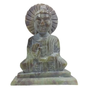 Soapstone Thai Buddha Abhaya Statuette