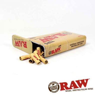 Raw Tips in a Tin
