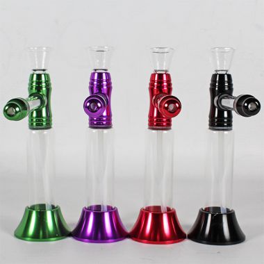 Portable Aluminium & Glass Waterpipe