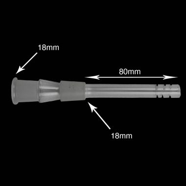 US Style Diffuser Downstem - 18 x 18 x 80 mm