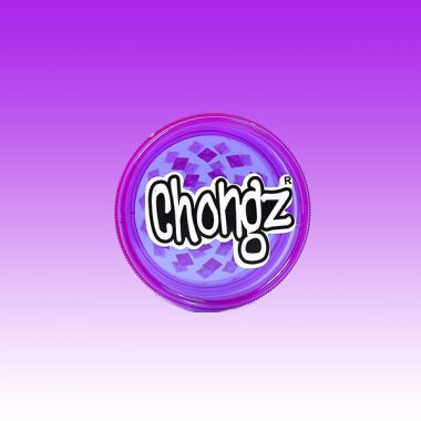 Chongz Plastic 60mm 3 Part Grinder - Purple
