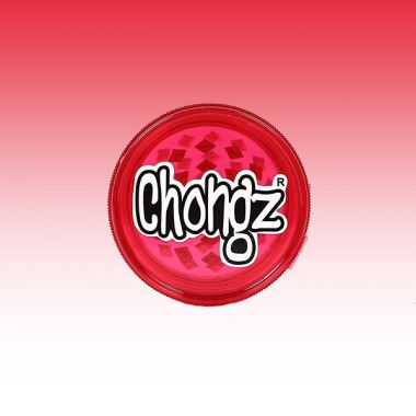 Chongz Plastic 60mm 3 Part Grinder - Red