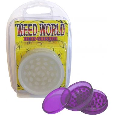 Weed World Grinder - Glow In The Dark