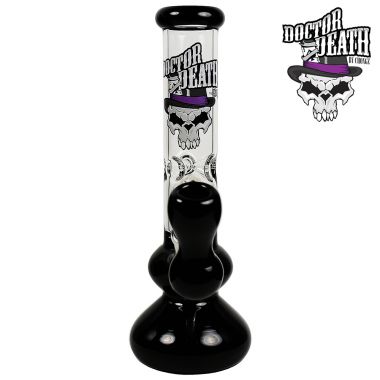 Dr Death by Chongz 'Deep' 27cm Glass Percolator Bong