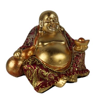 Small Sitting Chinese Buddha Statuette