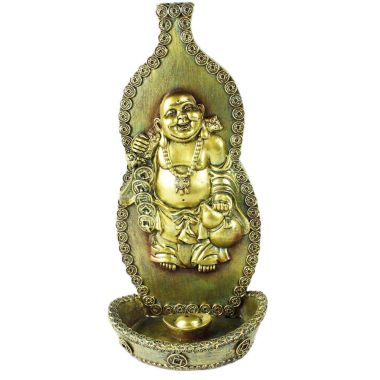 Chinese Buddha Wall Plaque Incense Holder