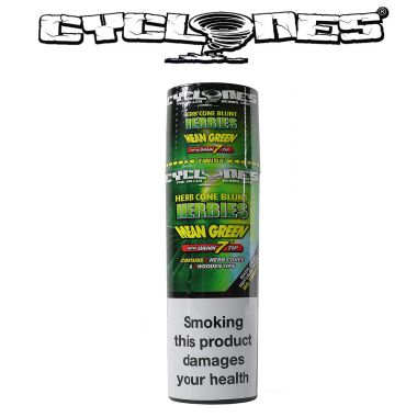Cyclone Blunts: Xtra Slo - Tobacco Free Mean Green (2 Pack)