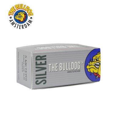 The Bulldog Silver Kingsize Slim Paper Roll 