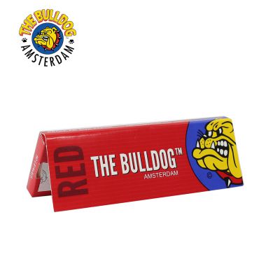 The Bulldog Red Regular Size Rolling Papers