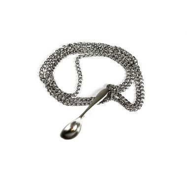 Luxury Snuff Spoon On Chain