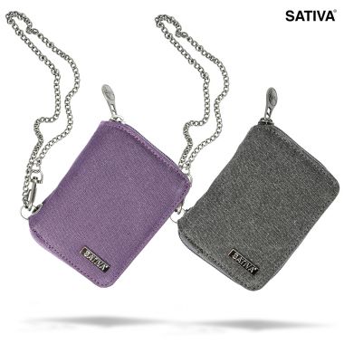 Sativa Hemp Wallet with Chain