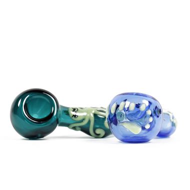 Glow In The Dark Mini Glass Spoon Pipe