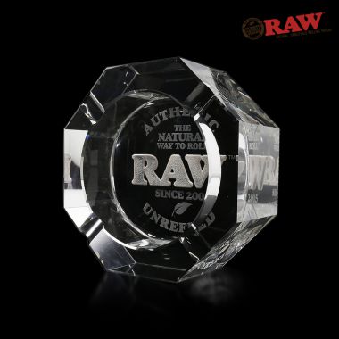 RAW Crystal Glass Ashtray