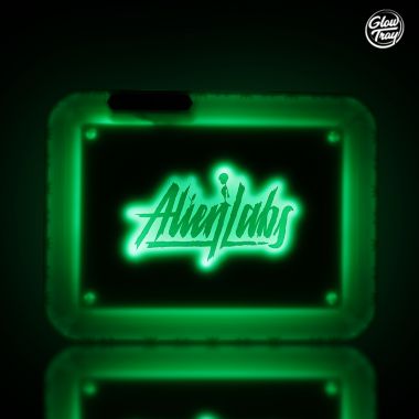 Glow Tray x Alien Labs LED Rolling Tray by Glow Tray