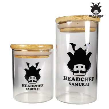 Headchef Samurai Glass Jar