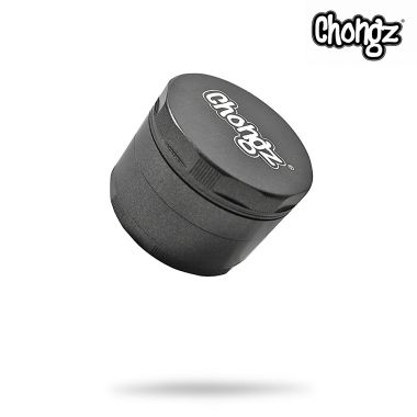 Chongz 60mm 'Katana' Ceramic Coated Non Stick Sifter Grinder - Gunmetal Grey