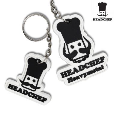 Headchef Silicone Keyring