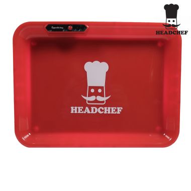 Headchef LED Rolling Tray (RED)