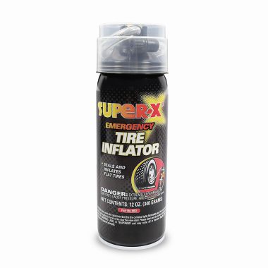 Super-X Emergency Tire Inflator Stash Can