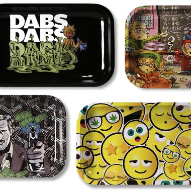 Assorted Metal Rolling Trays
