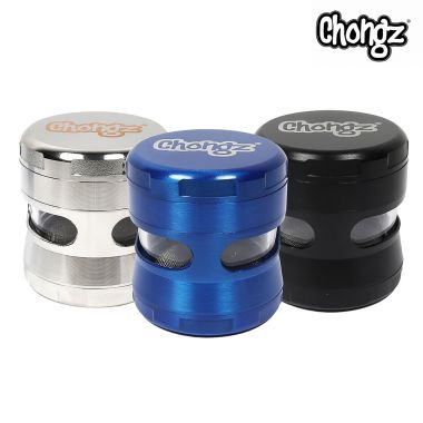 Chongz 'Marbles' 50mm 4-Part Sifter Grinder