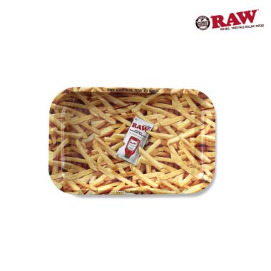 RAW French Fries Metal Rolling Tray (Small)