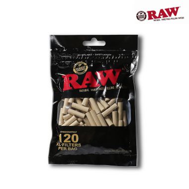 RAW Black Natural Unrefined Rolling XL- Filters