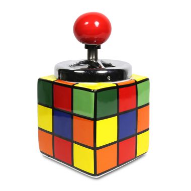 Rubik's Cube Spinning Ashtray